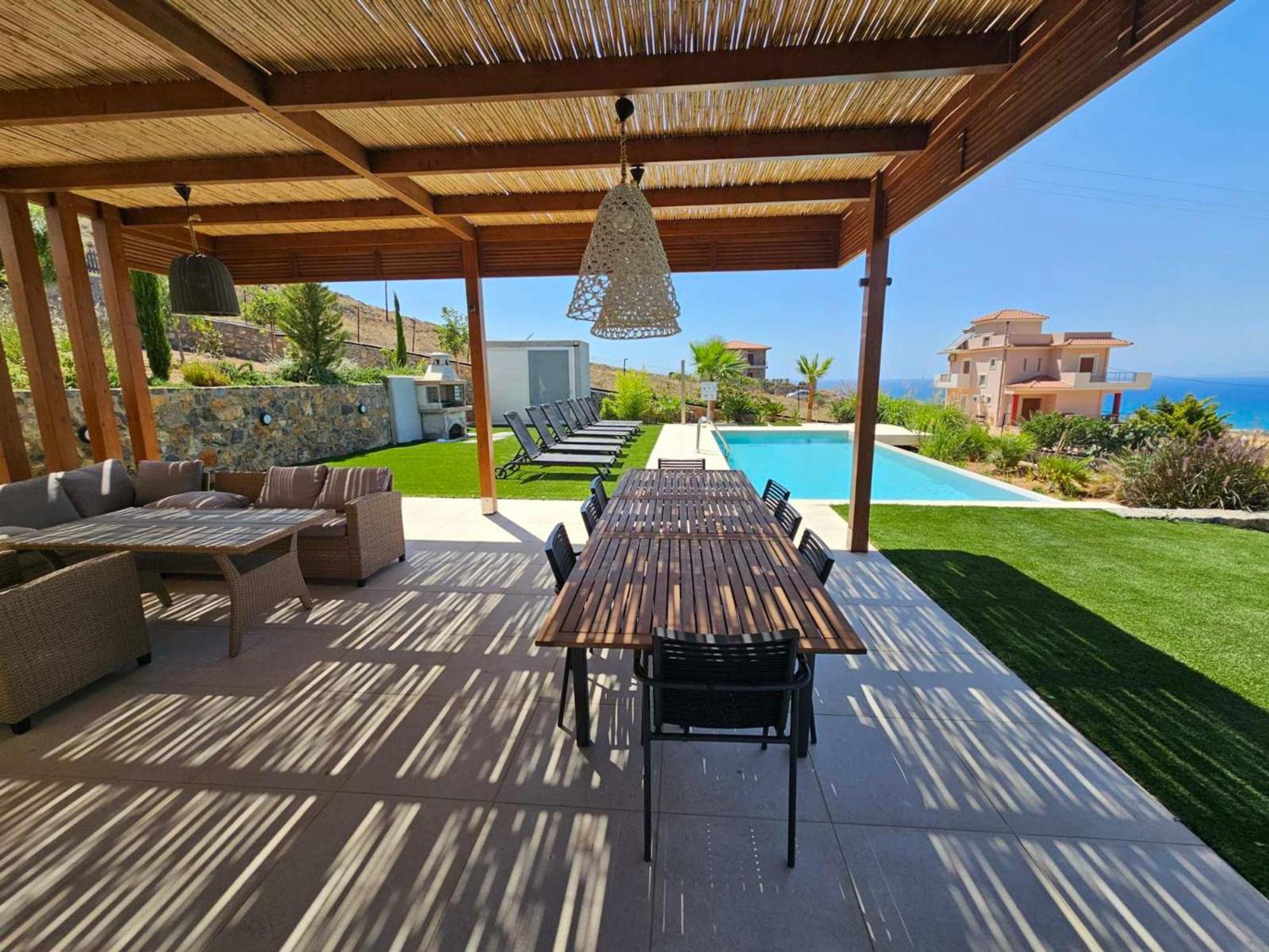 Luxury Villa U Kokkini Hani Exterior photo